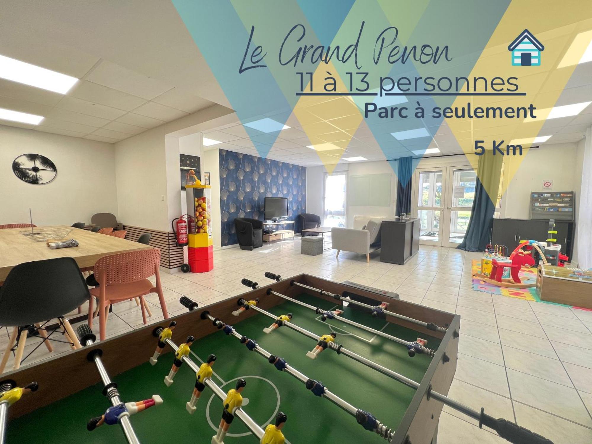 Le Grand Penon ~ Logement Spacieux A 6 Min Du Parc Saint-Georges-les-Baillargeaux Dış mekan fotoğraf